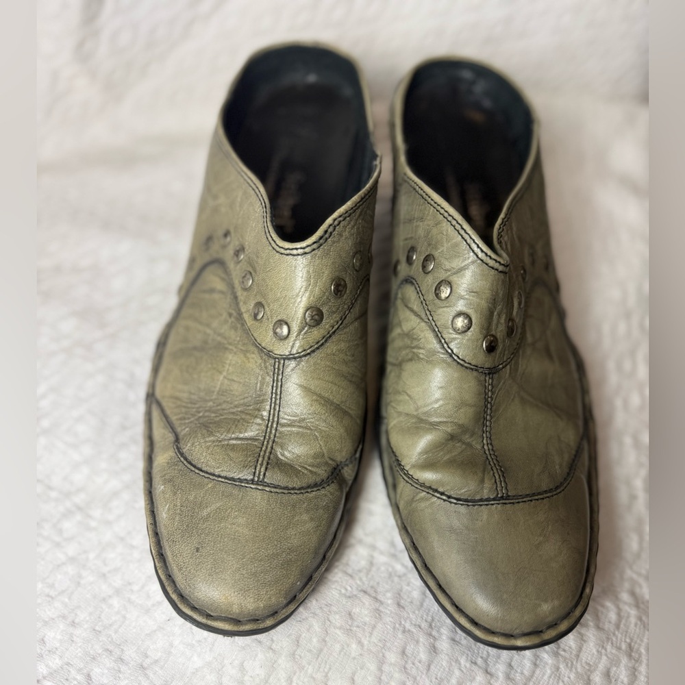 Woman’s Josef Seibel Eu 40 wm 9.5 Leather Slip-On Shoes